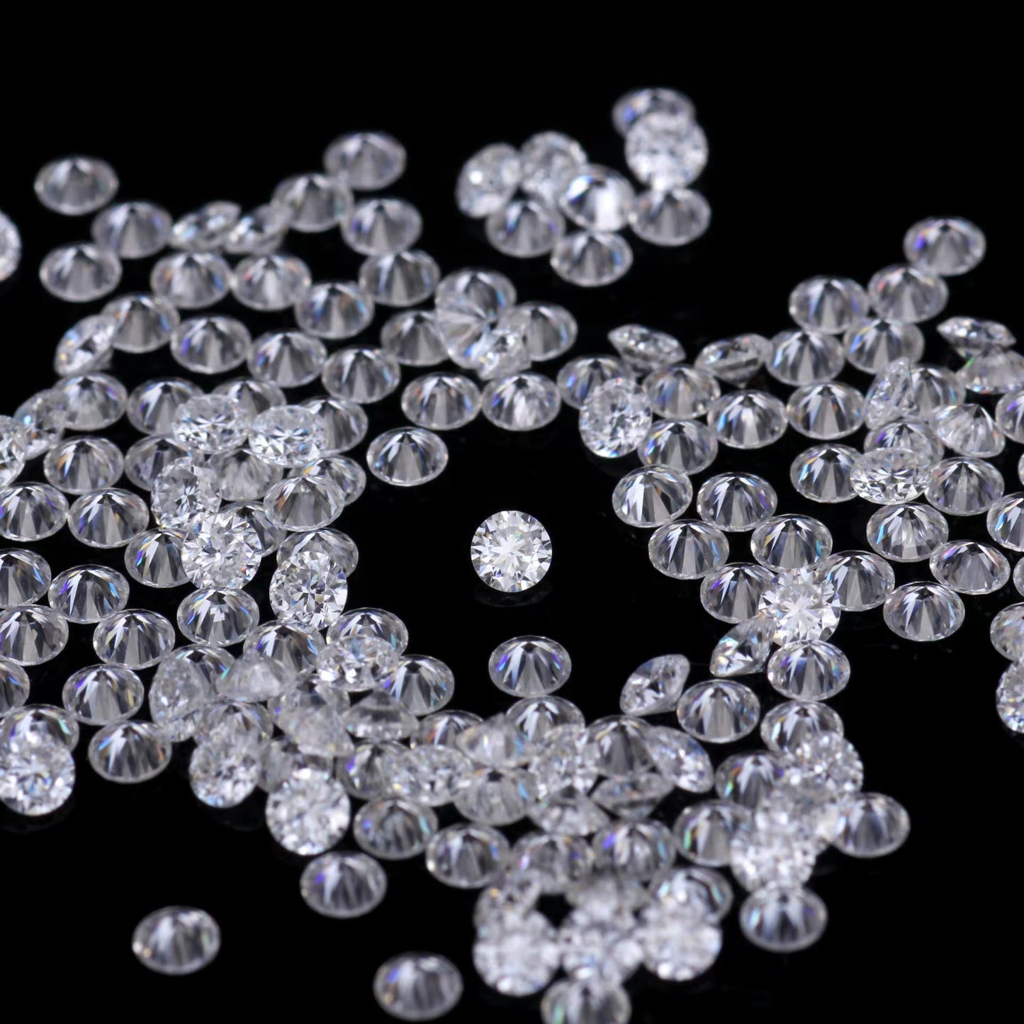 D Moissanite Eight Hearts Eight Arrows VVS1Clarity Loose Diamond Band GRA Certificate Waist Size Black Card Factory Wholesale