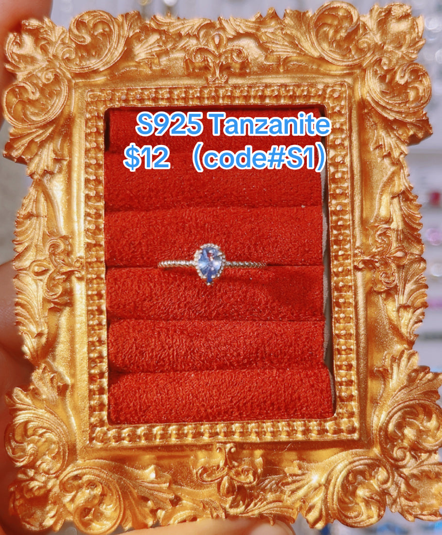 #S1   S925  Natural Tanzanite