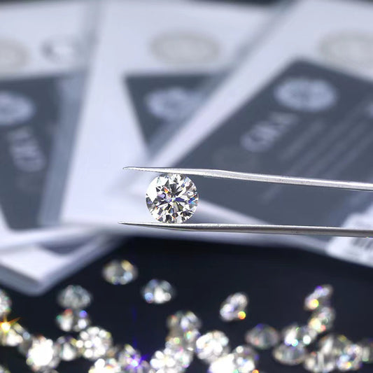 D Moissanite Eight Hearts Eight Arrows VVS1Clarity Loose Diamond Band GRA Certificate Waist Size Black Card Factory Wholesale