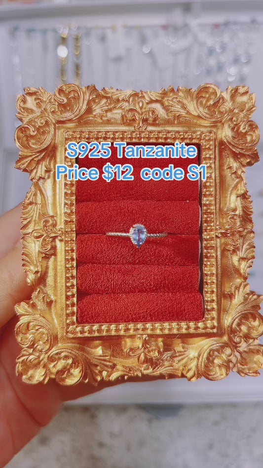 #S1   S925  Natural Tanzanite